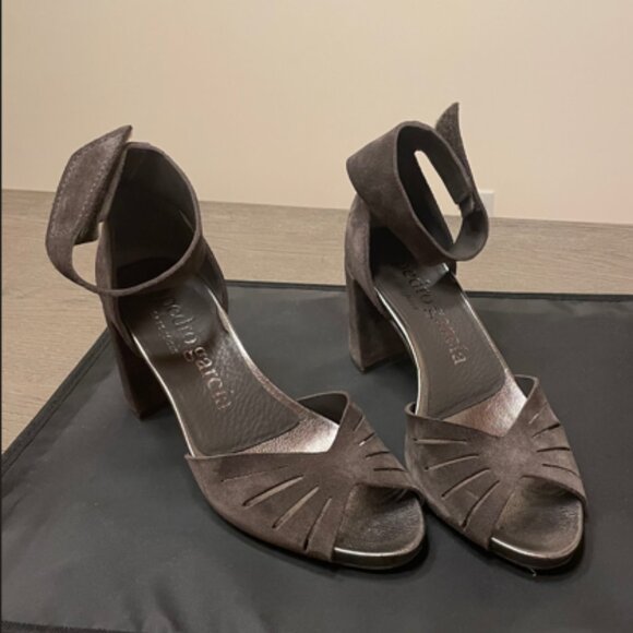 Pedro Garcia Sandals 8 Color Lead Suede Leather
